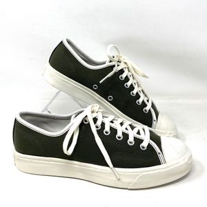 Converse Jack Purcell Low Top Canvas Khaki Women Sneakers Custom 167243C-GRWTOFF